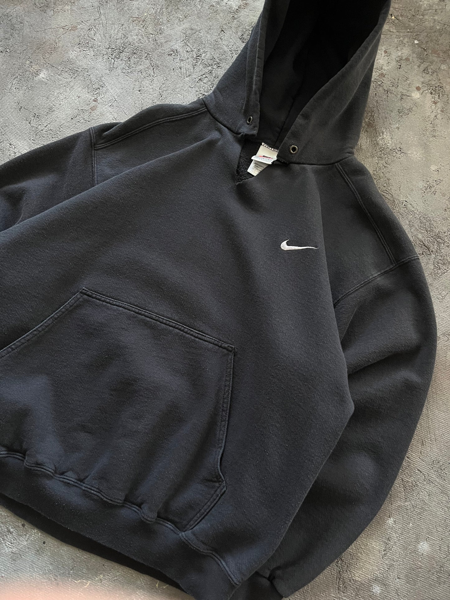 Vintage 1990s Nike Tonal Hoodie - L