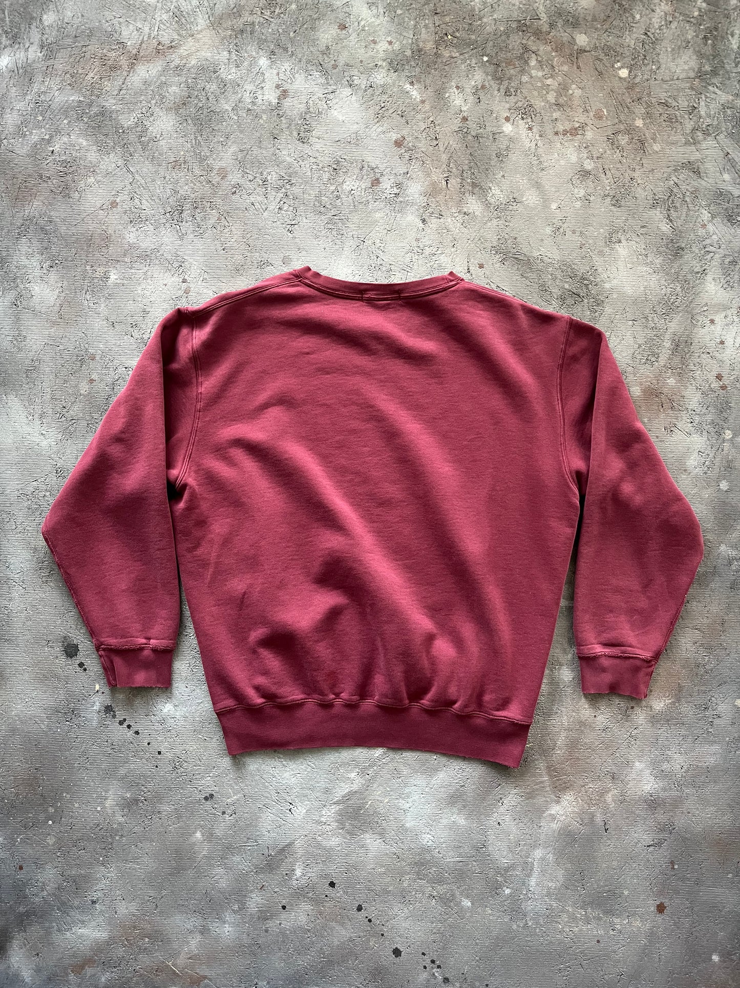 Vintage 1990s Burgundy Polo Crewneck - L