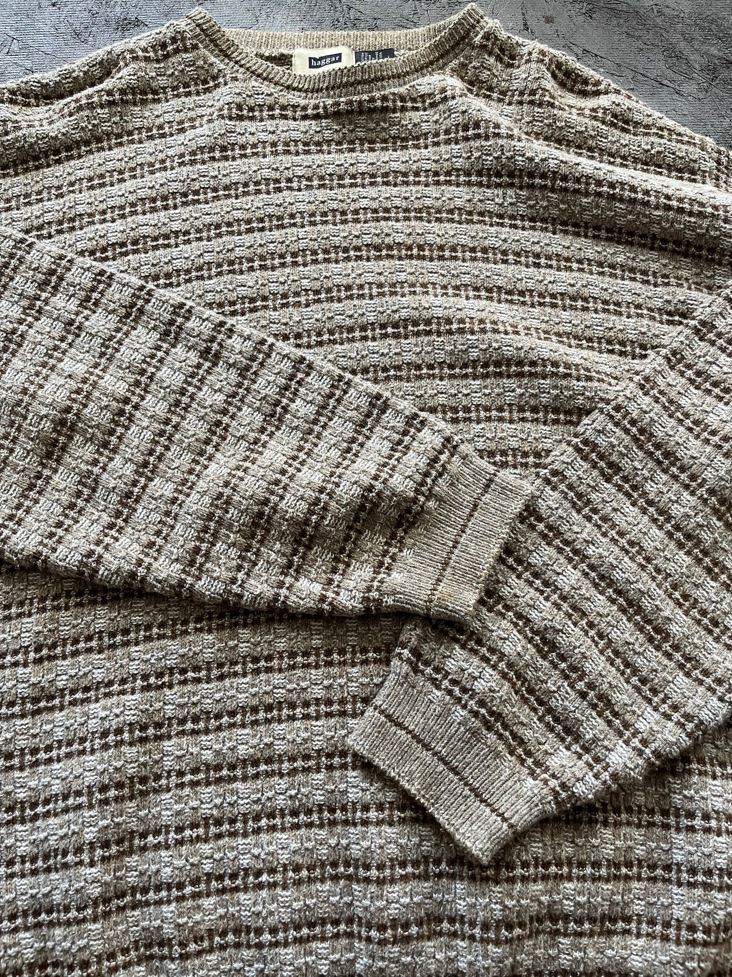 Vintage 1990s Knit Sweater - XXL