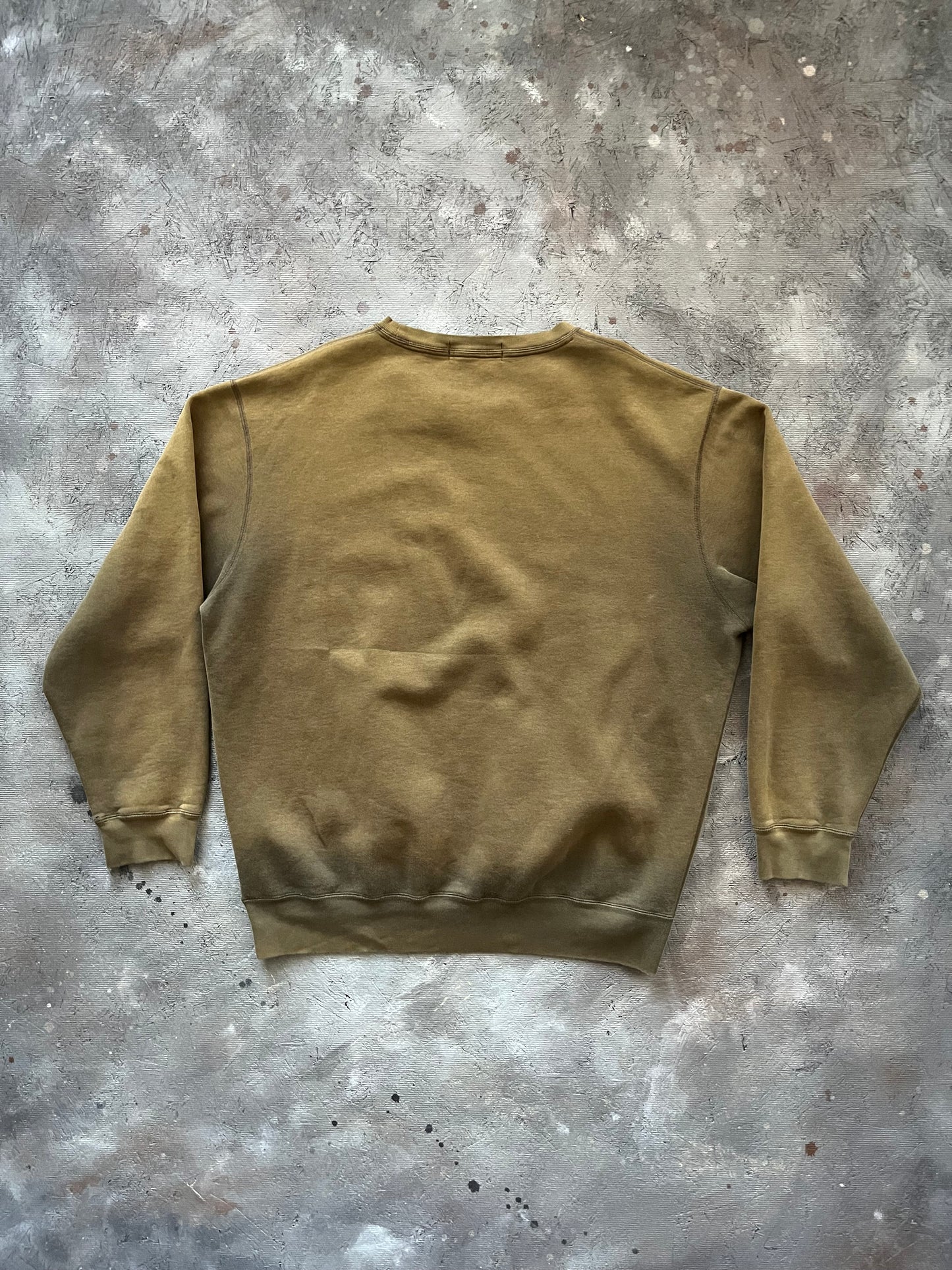 Vintage 1990s Faded Brown Polo Crewneck - XL