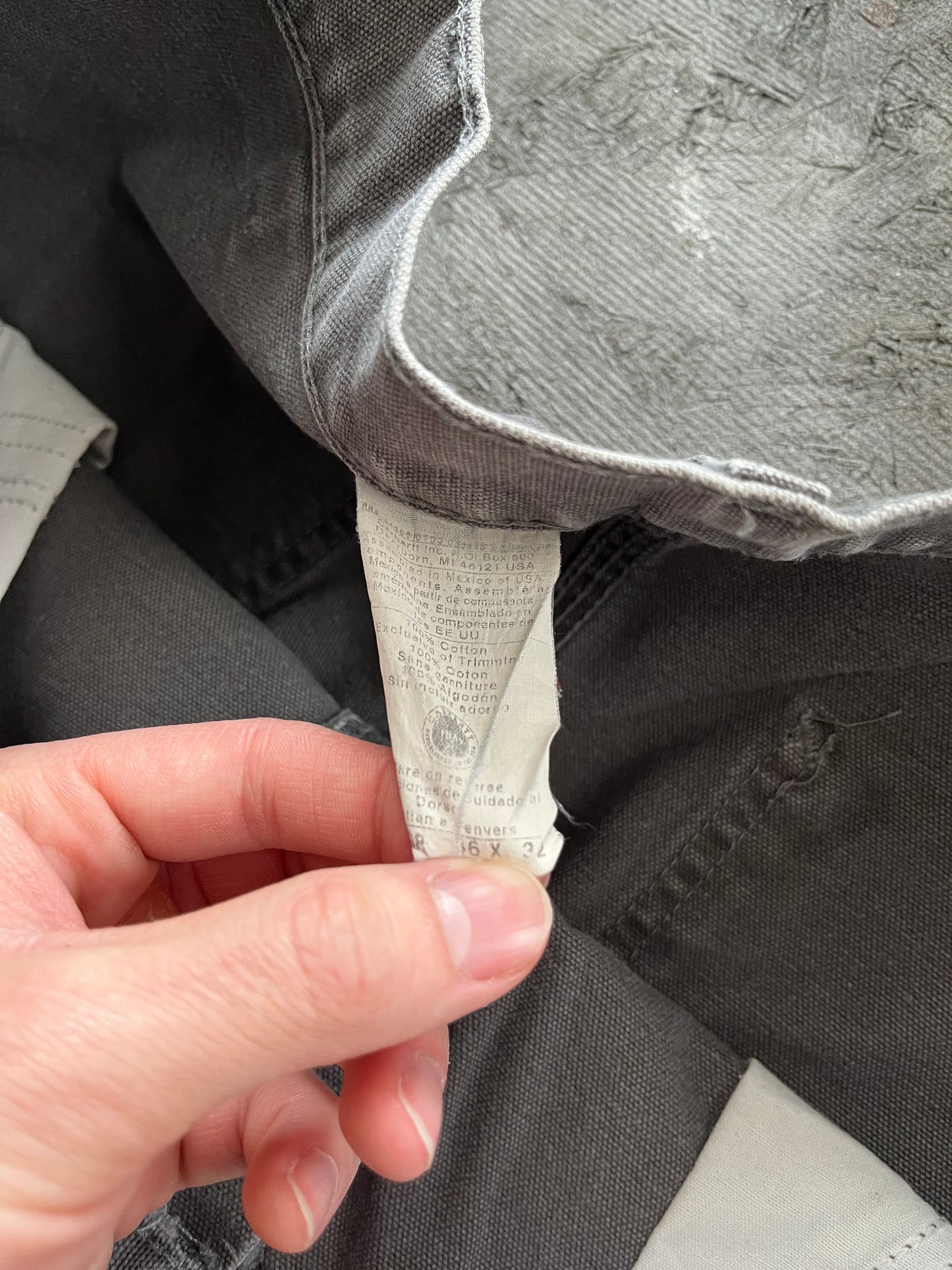 Faded Carhartt Carpenter Pants - 36x32