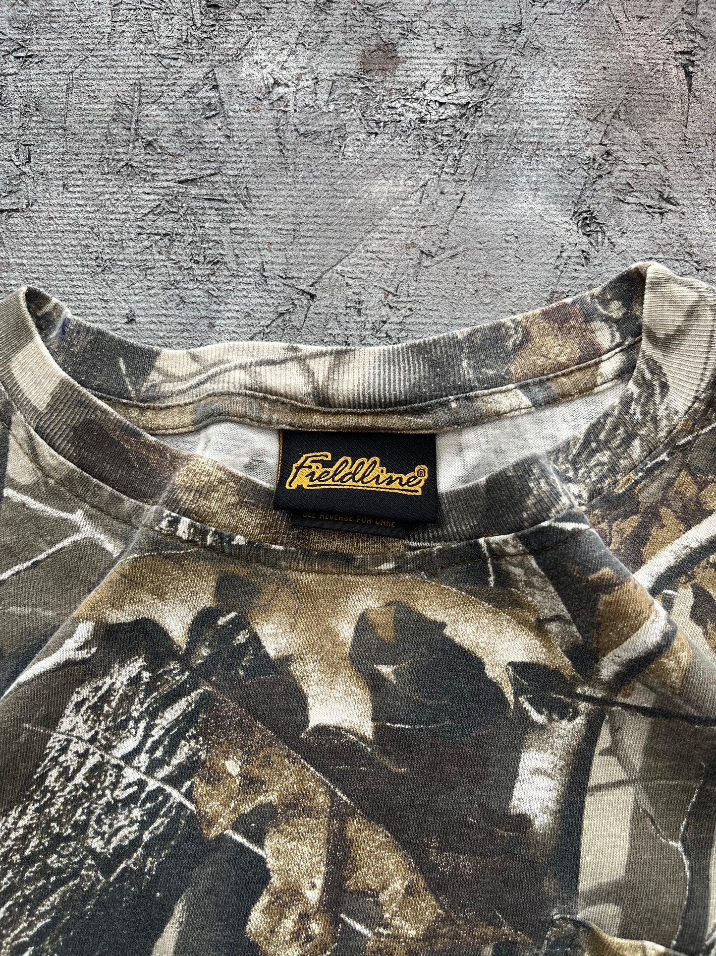 Vintage 1990s Camo Tee - XL