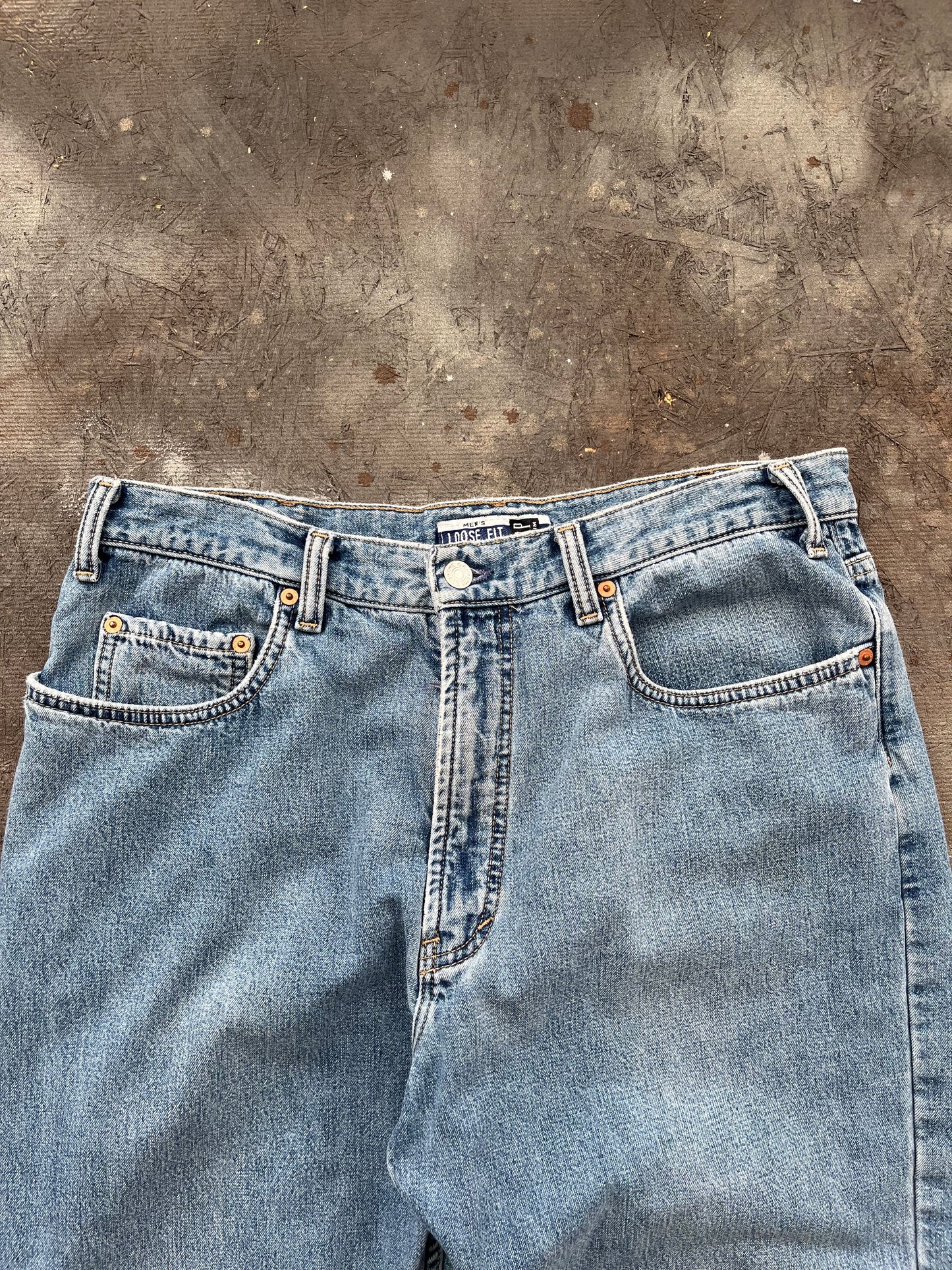 Vintage 1990s Gap Baggy Jeans - 36x32