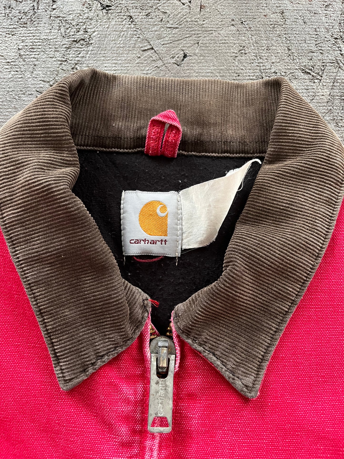 Vintage 1990s Faded Red Carhartt Santa Fe Jacket - XL