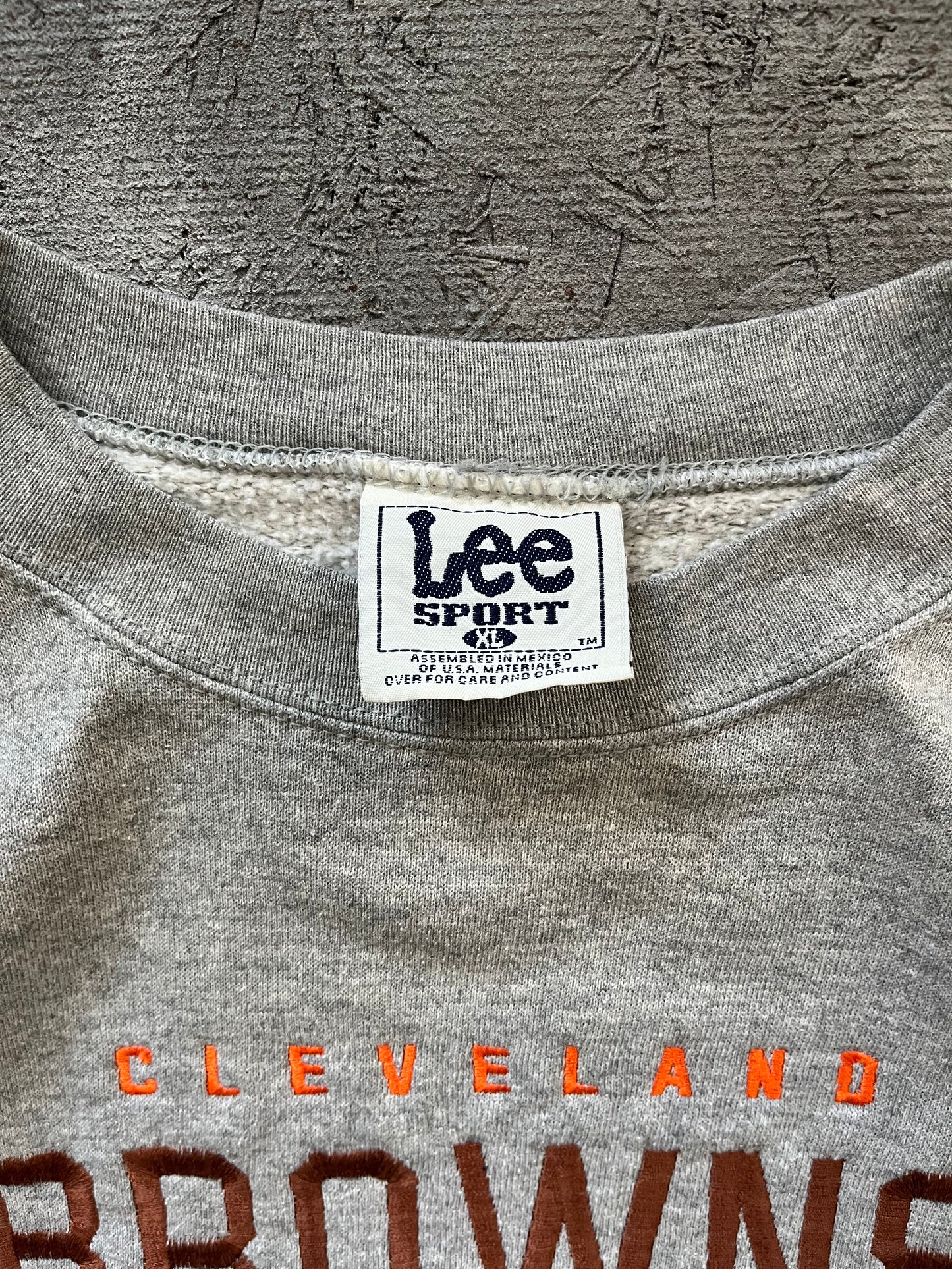 Vintage 1990s Cleveland Browns Crewneck - XL