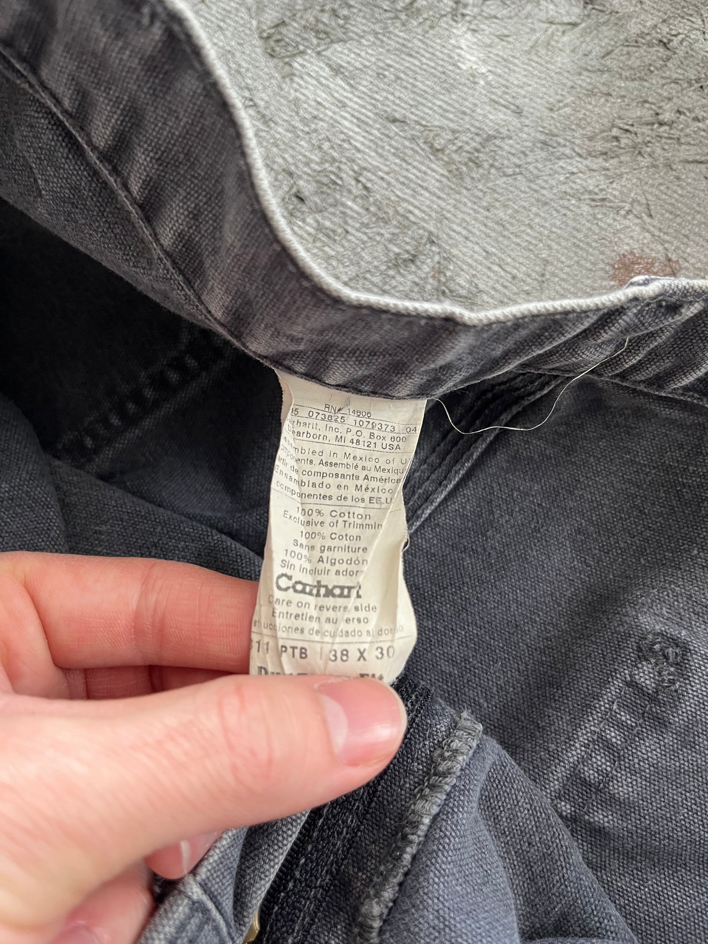 Faded Purple Carhartt Carpenter Pants - 38x30