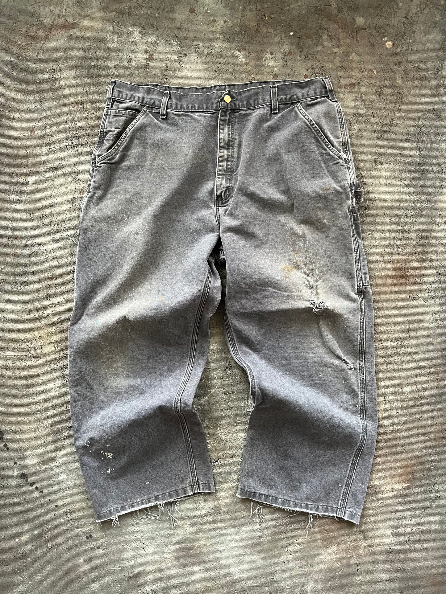 Faded Purple Carhartt Carpenter Pants - 40x32