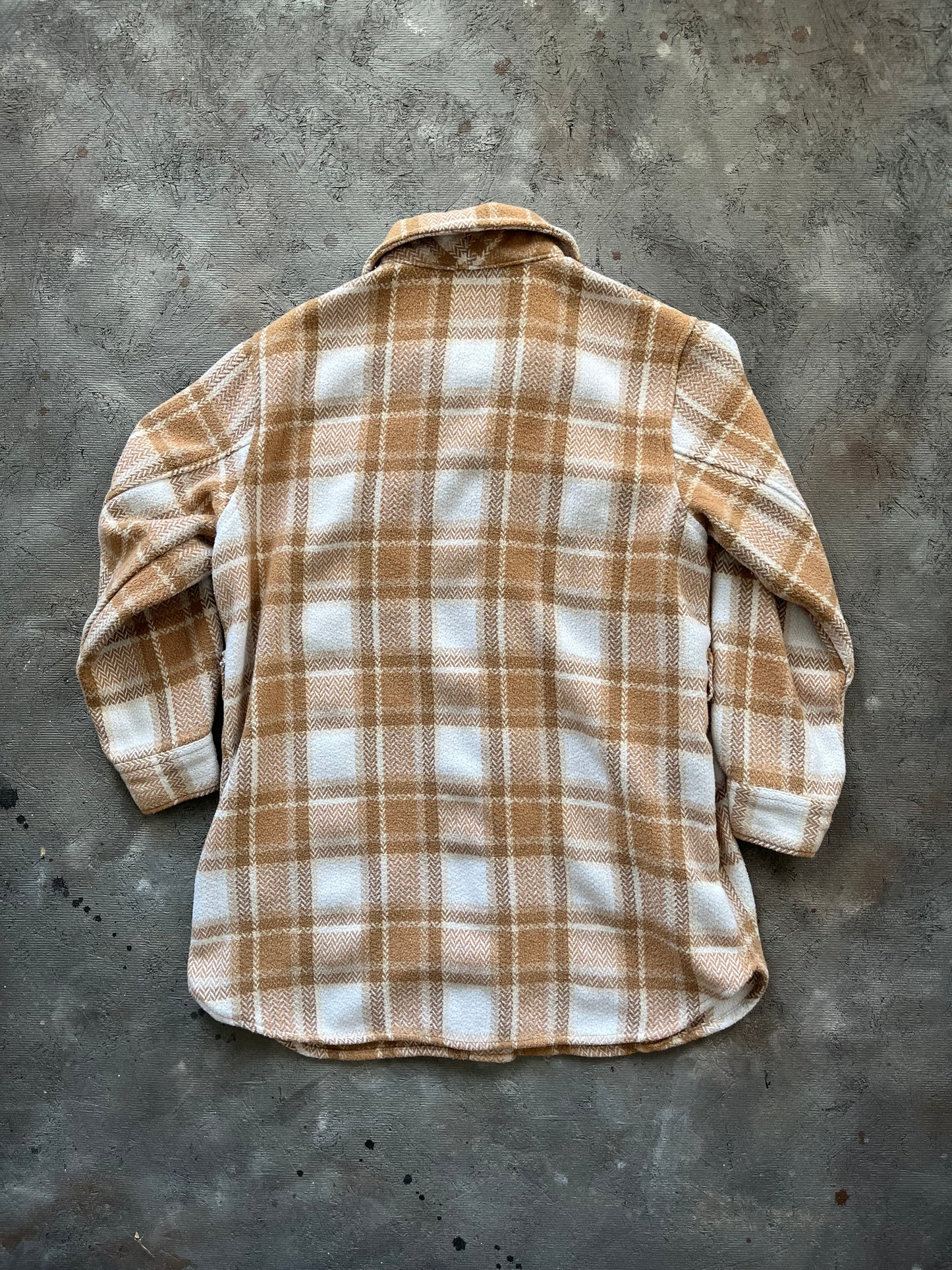 Vintage 1990s Flannel Shacket - L