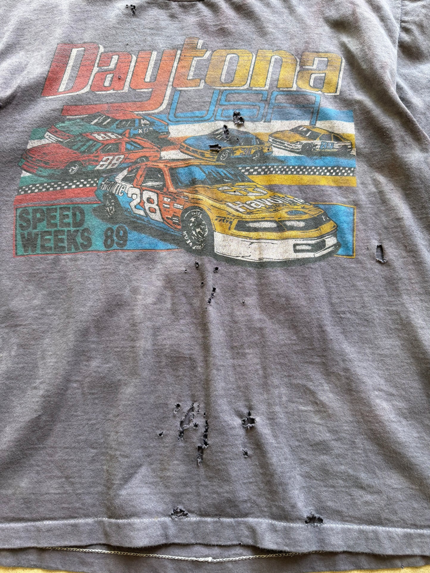 1989 Daytona NASCAR Tee - L