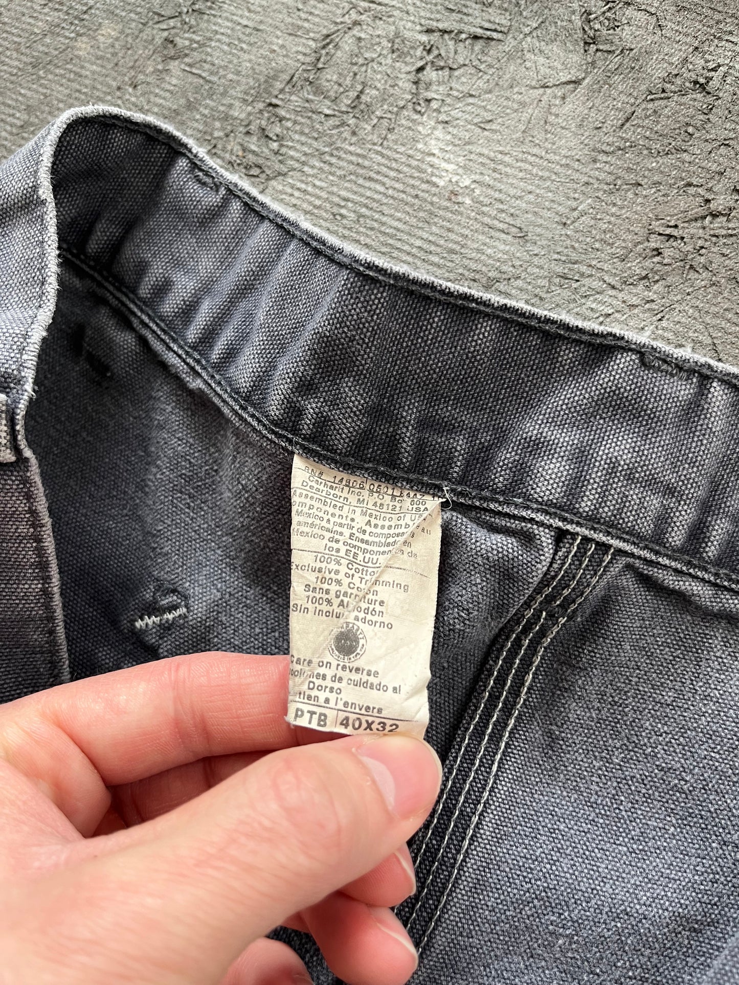 Faded Purple Carhartt Carpenter Pants - 40x32