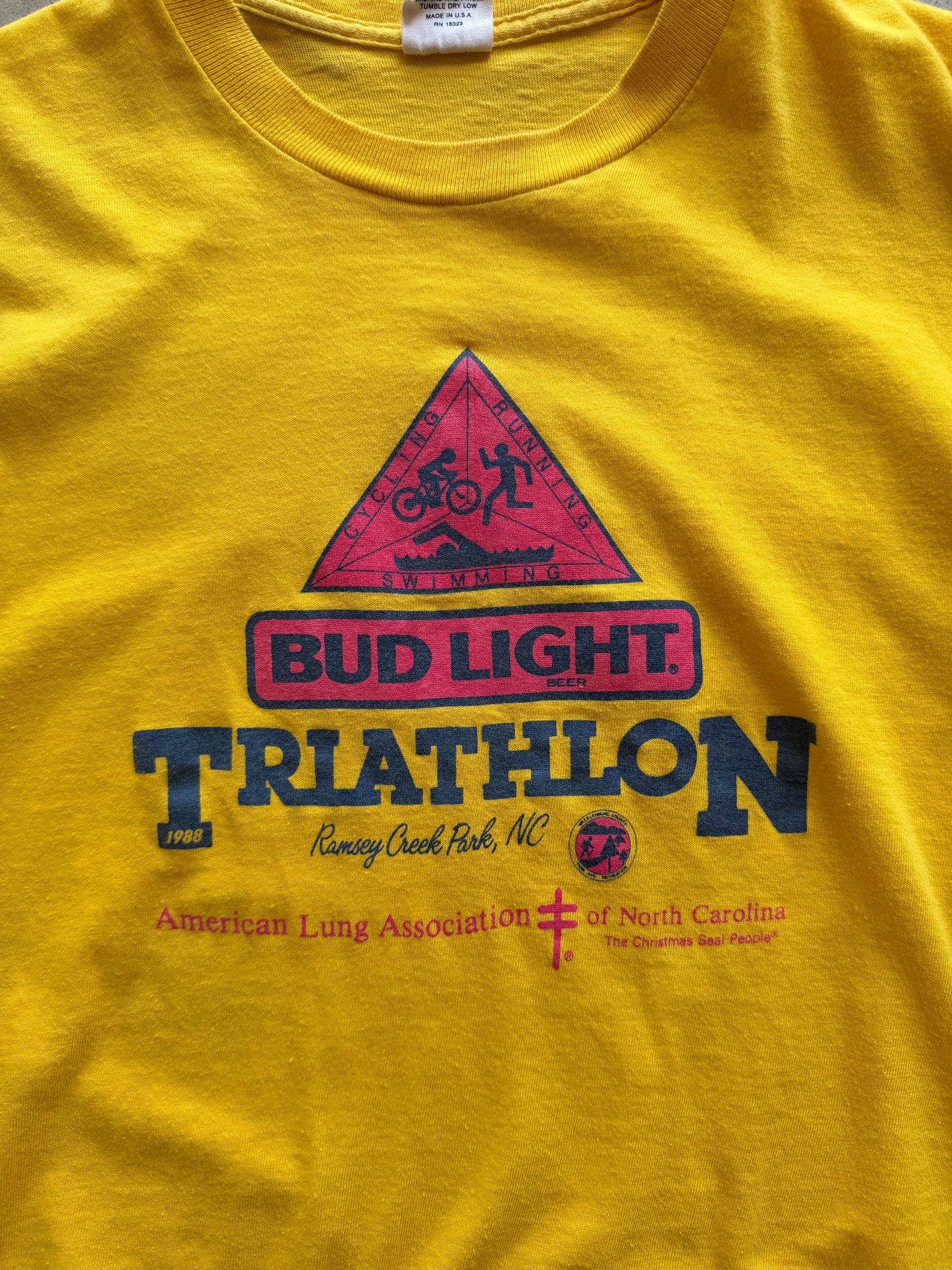 1988 Bud Light Triathlon Tee - L
