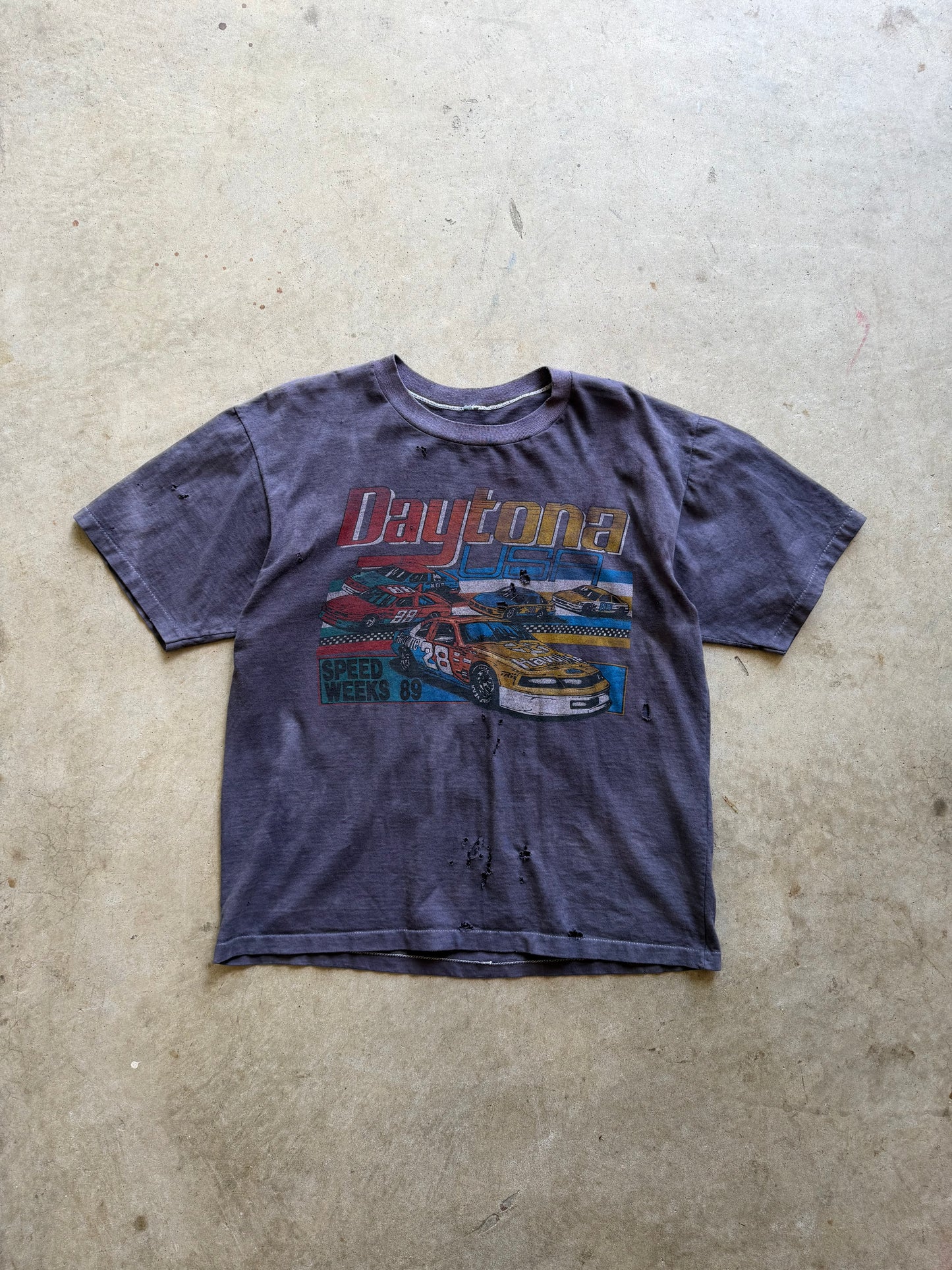 1989 Daytona NASCAR Tee - L