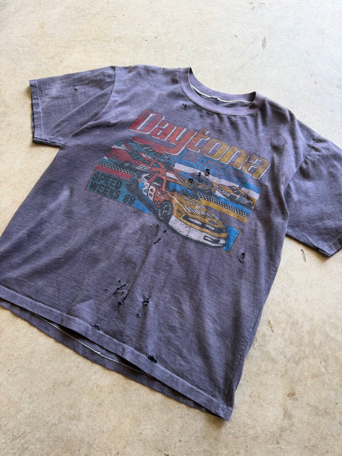 1989 Daytona NASCAR Tee - L