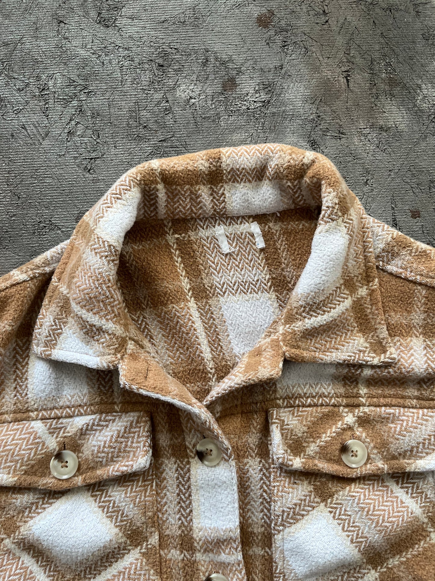 Vintage 1990s Flannel Shacket - L