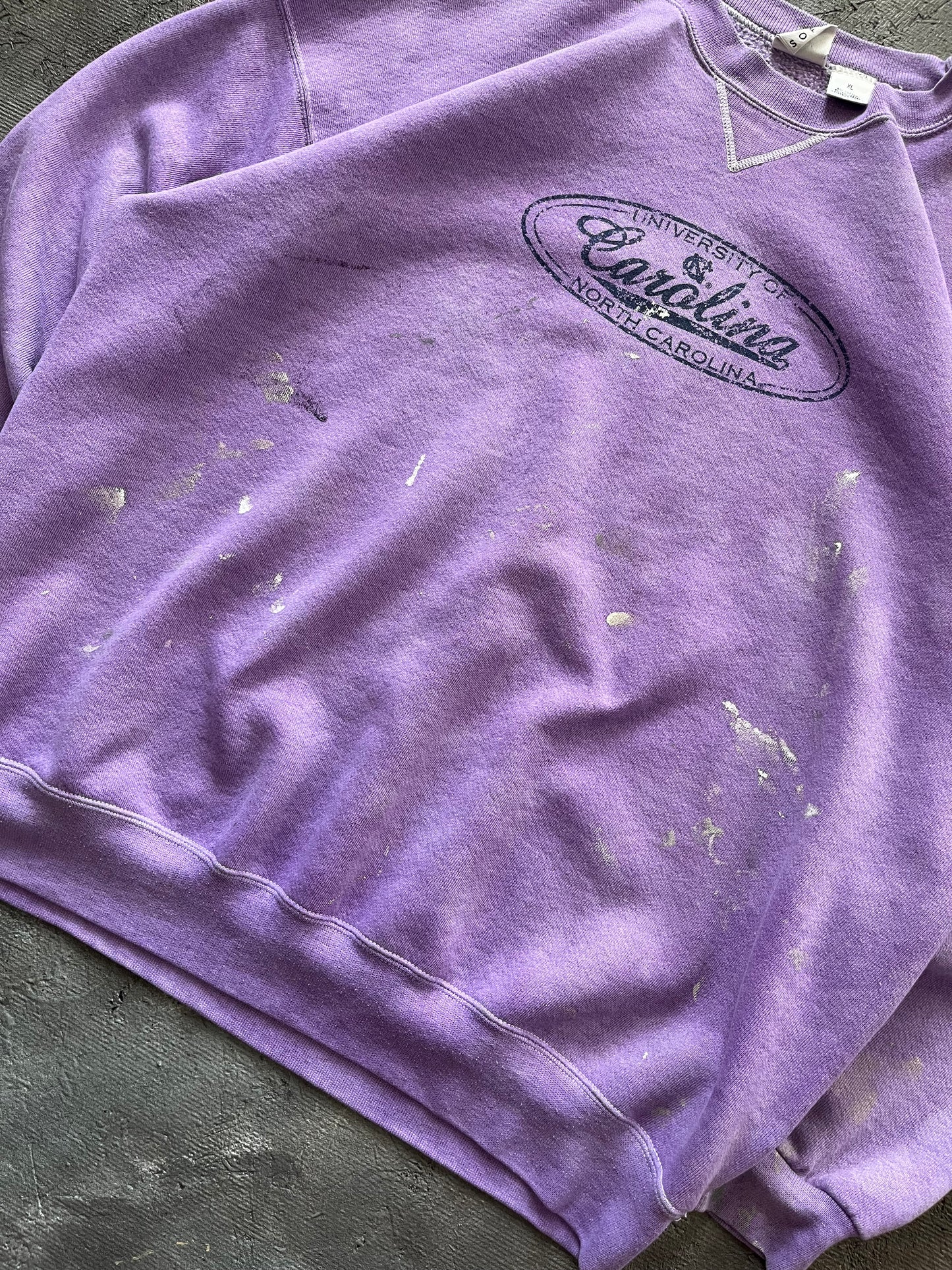 Vintage 1990s Purple UNC Crewneck - XL