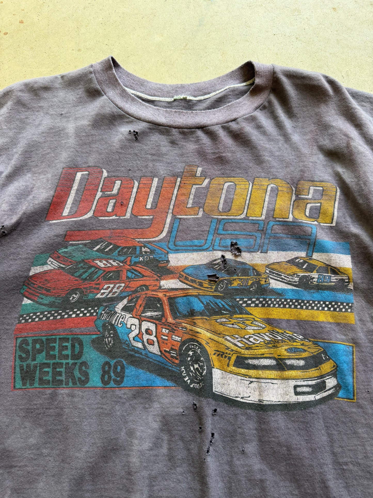 1989 Daytona NASCAR Tee - L