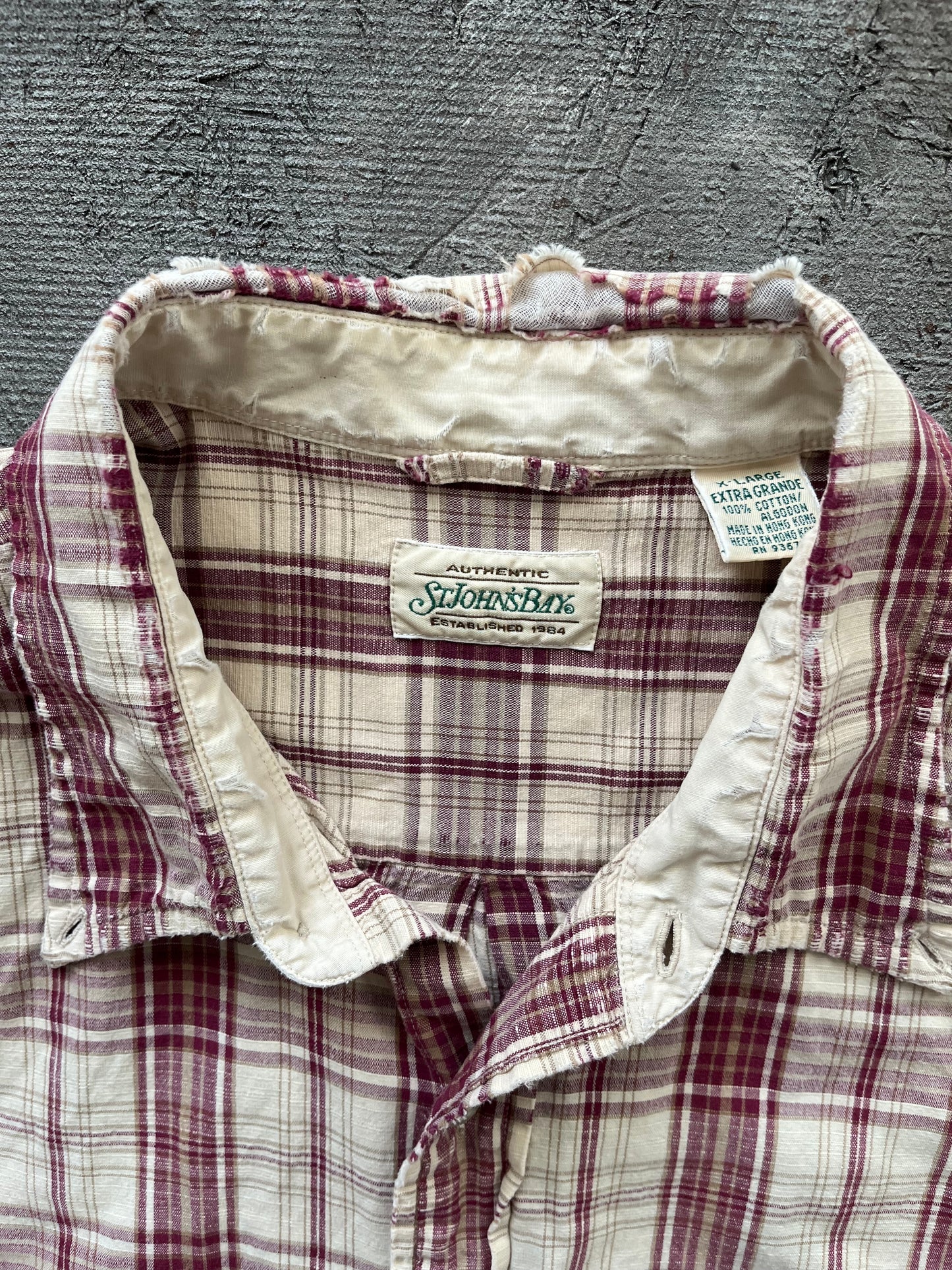 Vintage 1990s Short-sleeve Button-up - XL