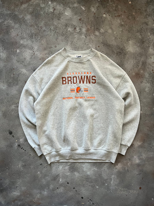 Vintage 1990s Cleveland Browns Crewneck - XL