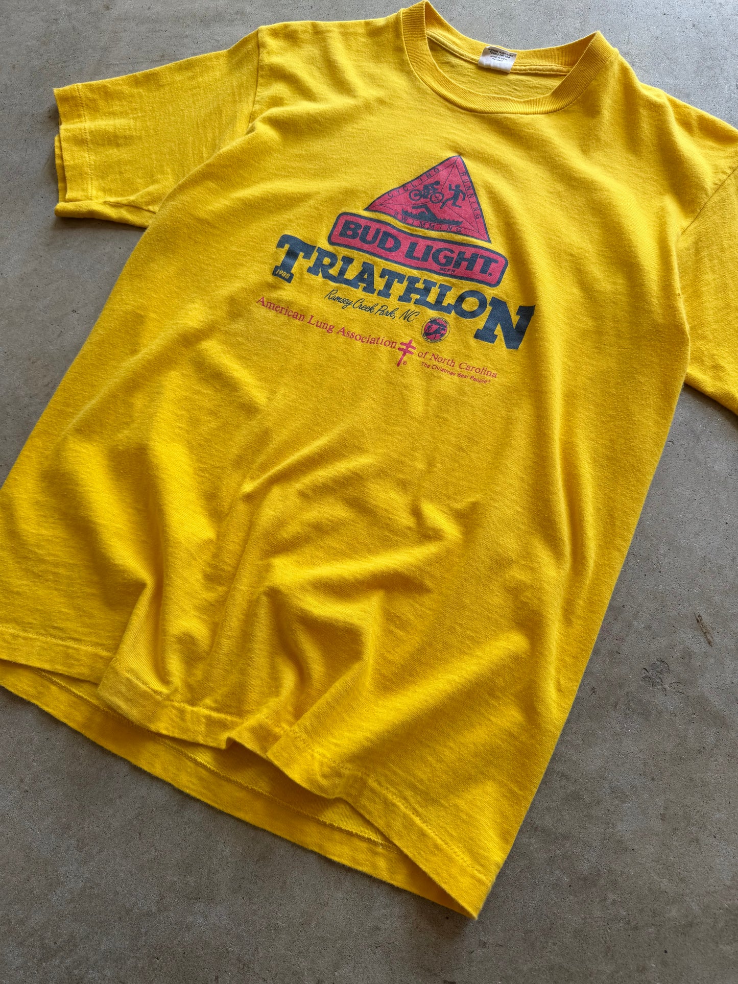 1988 Bud Light Triathlon Tee - L