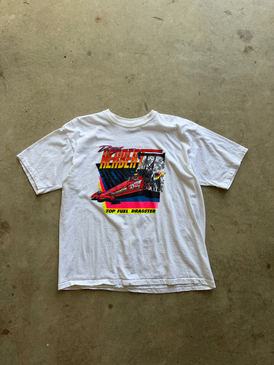 1990s Drag Racing Tee - XL