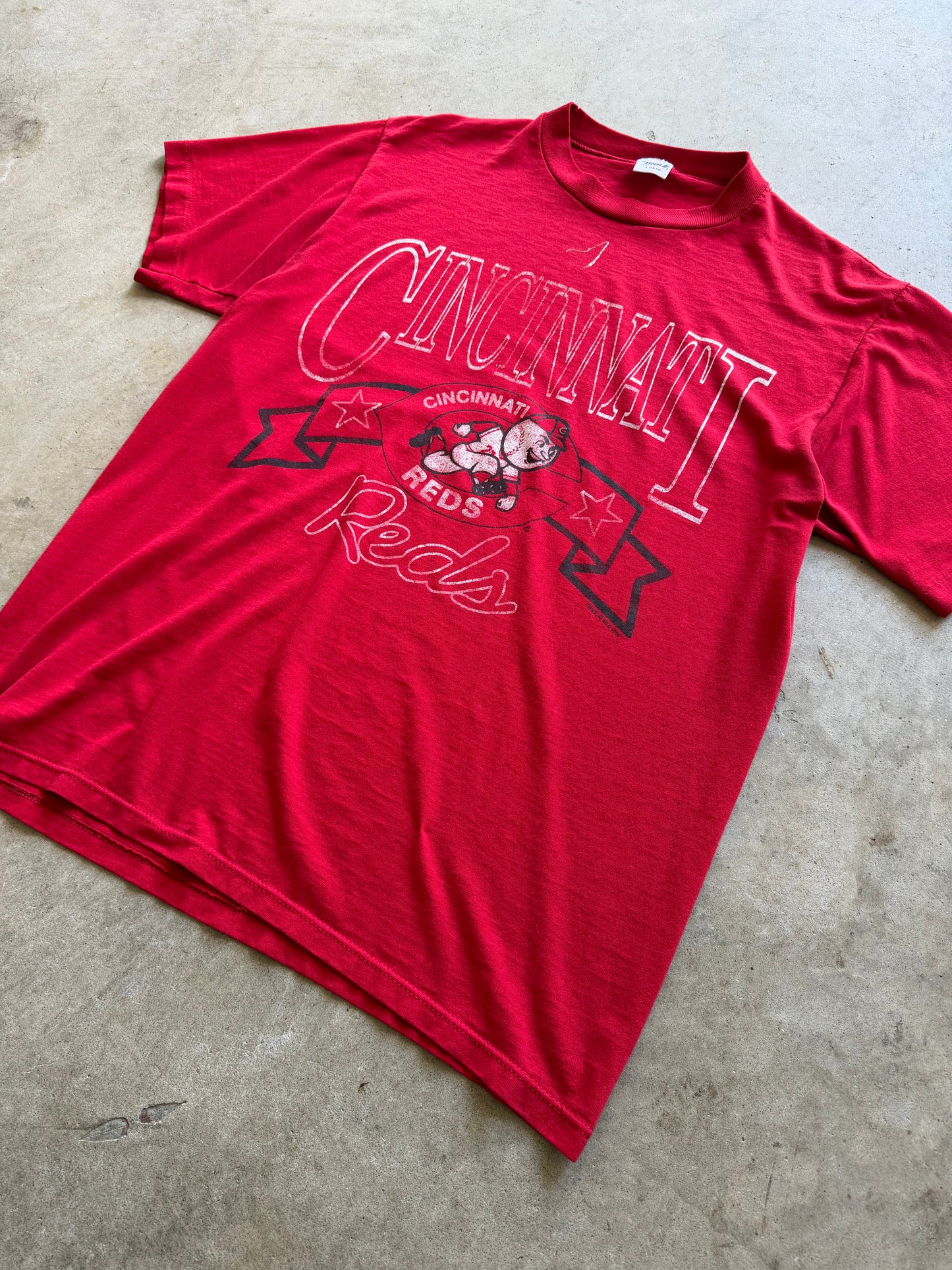 1988 Cincinnati Reds Tee - L